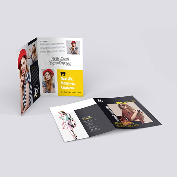 Fashion College Magazine Template for MS Word