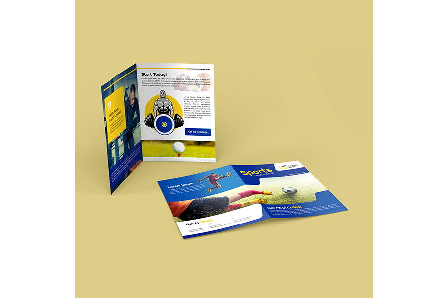 Download College Sports Magazine Template